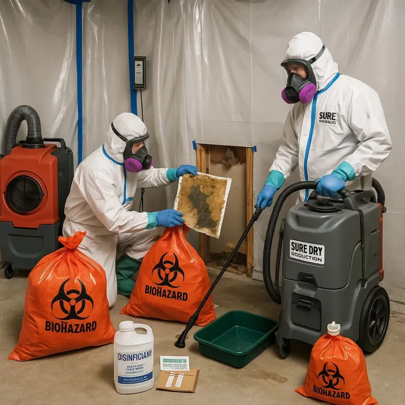 Contaminated Water Handling Protocols process in Bennington, NE